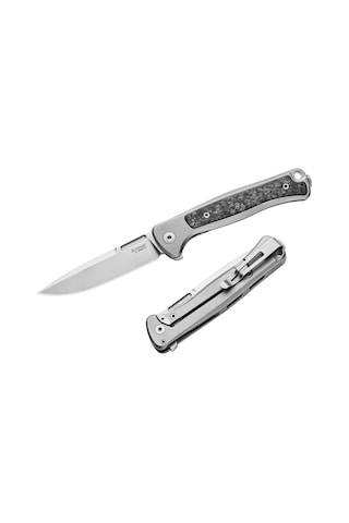 Lionsteel Emmet Em01 Gy Stonewashed Magnacut Grey Titanium Carbon Fiber Kamp Çakı Gri
