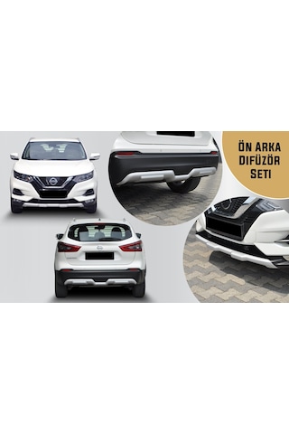 Nissan Qashqai Difüzör Ön Arka Tampon Koruma 2018-2019-2020 N11.20955