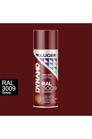 Kluger Oksit Kırmızı Spey Boya Ral 3009