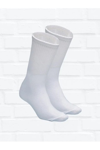 Nakın Çorap Seti Yüksek Beyaz 20 Çift Kutu İçinde 171245279 Beyaz