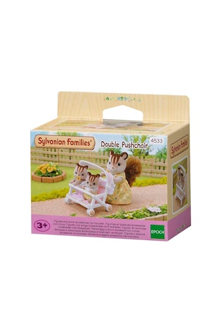 Sylvanian Families İkili Puset Esf4533 Ürüne Figürler Dahil Değildir