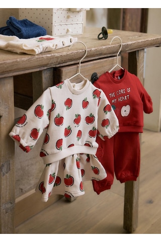Mayoral Newborn Kız Bebek 2li Örme Takım Kırmızı Kırmızı