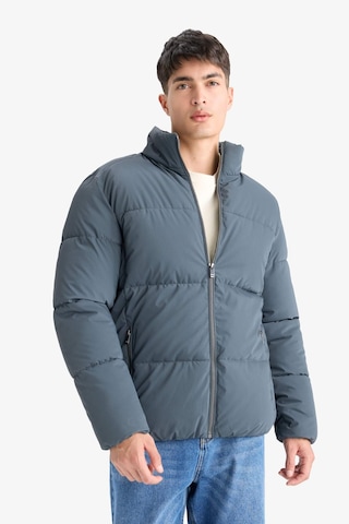 Defacto Regular Fit Dik Yaka Fermuarlı Su Geçirmez Mont F0307ax25wngn1085 Yeşil