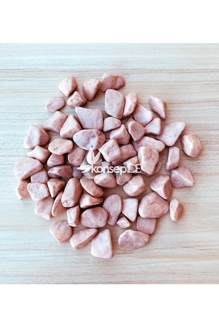 Renkli Dolomit Taş Açık Pembe (Toz Pembe) 2Kg