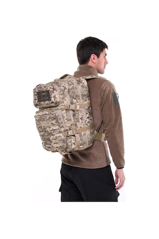 Single Sword 36l Su Geçirmez Outdoor Taktik Sırt Çantası Kamuflaj-Haki Nano