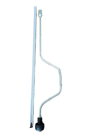 1 Adet El Krank Bijon Anahtarı 665mm Boy 19 Mm Uç