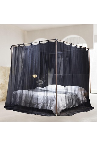 Suntek 4 Köşe Direkli Yatak Gölgelik Ağı Çocuk Odası Ev 200cmx220cmx210cm