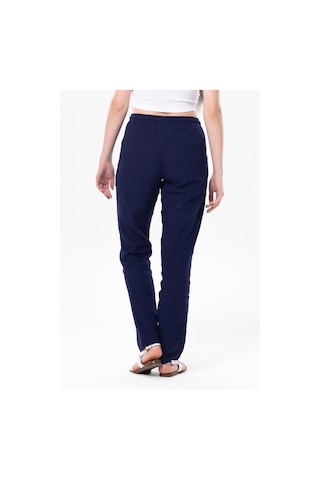 Eliş Şile Bezi Şile Bezi Çift Cepli Unisex Yazlık Pantolon Mor Mor-mor Mor