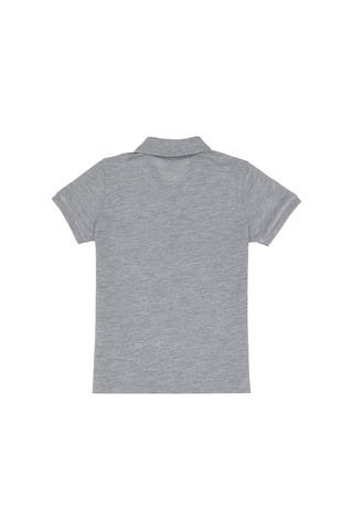 U.s. Polo Assn. Erkek Çocuk Gri Melanj Tişört Basic 50306495-vr086 Gri Melanj