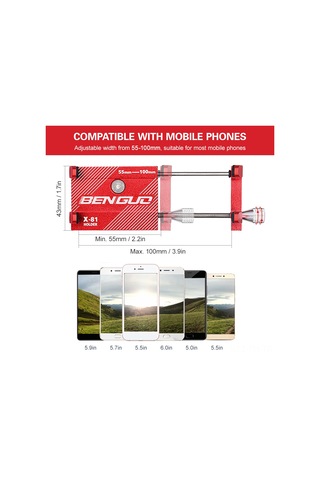 Folinda Alüminyum Bisiklet Telefon Tutucu, 3.0-6.8 İnç Telefon Uyumlu, 22.2-31.8 Mm Direk Çapı, Siyah, Esnek Kilit Ve Geniş Tutma Aralığı Siyah