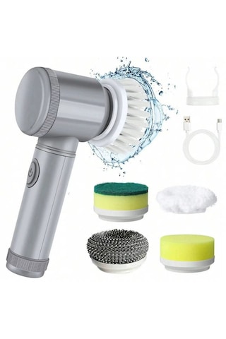 Akülü Çok Fonksiyonlu Bulaşık Fırçası Ayakkabı Temizleyici