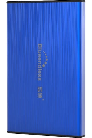 Sones Blueendless U23t 2,5 İnç Mobil Sabit Disk Kutusu Usb3.0 Dizüstü Bilgisayar Harici Sata Seri Port Ssd, Renk: Mavi