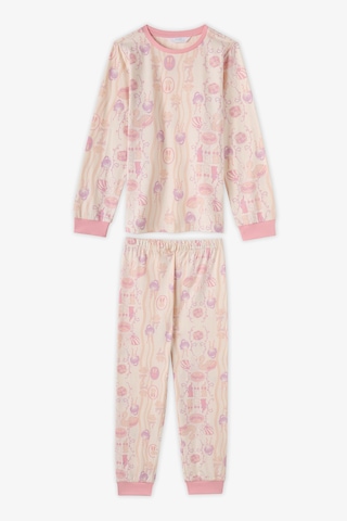 Penti Kız Çocuk Lila Starlit Friends Pamuklu Uzun Kollu 2li Pijama Takımı