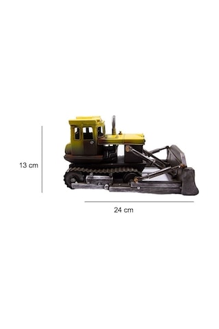 Dekoratif Metal Buldozer C1588