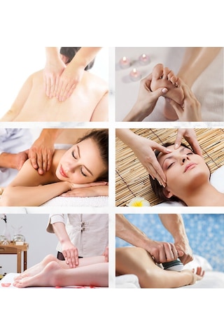 Anjiexun Silikon Masaj Konisi Katı Top Psoas Kas Gevşetme Sırt Ayak Yogası 2 Pembe