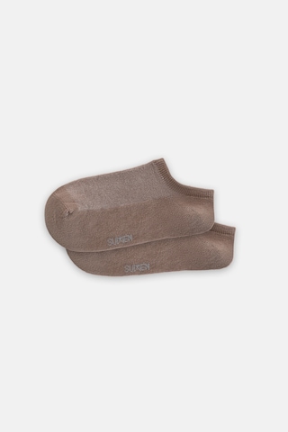 Suwen Classic Sneaker Çorap Sc1564010 Bej