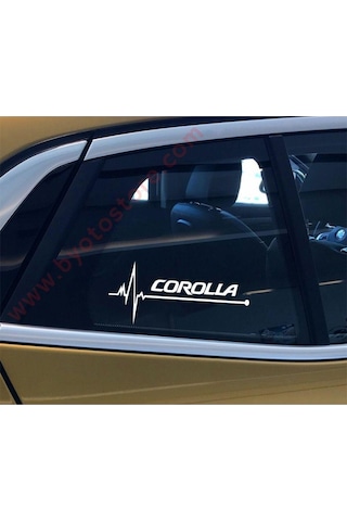 Ford Focus Için Kalp Atışı Ritim Oto Sticker (2 Adet)