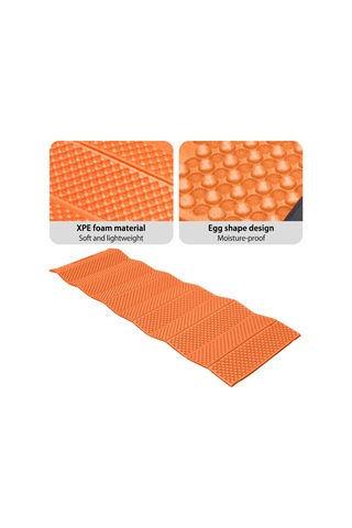 Leezsing Orman Mutfakları Xpe Köpük 2 Cm Kalınlıklı Yatma Yastığı, 186x57 Cm, Asker Yeşili + Siyah, Kaşık Yuvası Desenli, İçinde Saklanabilir, 350g Ordu Yeşili