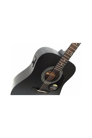 Cort Ad810E-Bks Elektro Akustik Gitar Kılıf + Askı + Jak + Pena