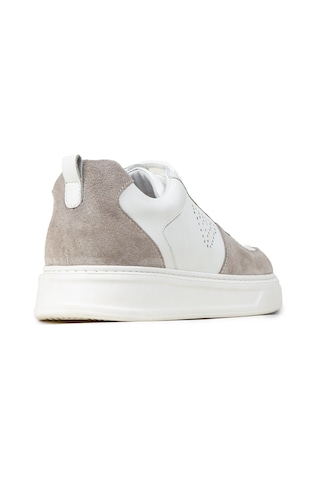 Deery Erkek Hakiki Deri Beyaz Sneaker Ayakkabı - 02014mbyzc01 Beyaz