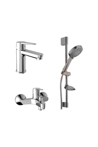 Roca Esteria Pack Eco Banyo Seti Krom 3'Lü A5Da57Ec0K
