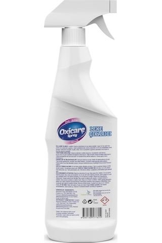 Oxicare Süper Kumaş Yüzey Leke Çıkarıcı 700 ML