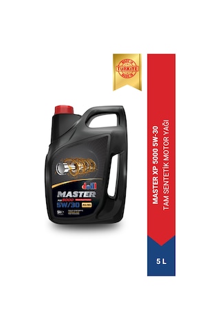 Doill Master 5W-30 Api SM/CF Acea A5/B5 Tam Sentetik Motor Yağı 5 L