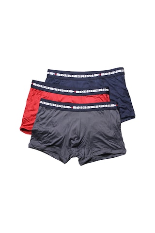 Tommy Hilfiger Tommy Hılfıger Comfort Erkek 3 Lü Boxer 09T3813 029 Çok Renkli