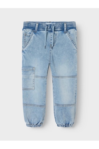 Name It Nmmben Baggy Unisex Çocuk Jean Pantolon 13240605 Mavi