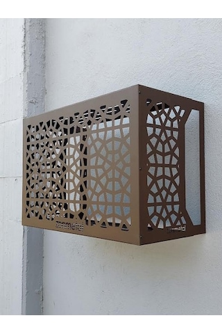 Anatolia Klima Motoru Gizleme Kafesi Ral 8017 Kahve 87x70x41 Cm 87 x 70 x 41