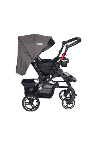Tommybaby Tornado Plus Black Alüminyum Lüx Çift Yönlü Bebek Arabası