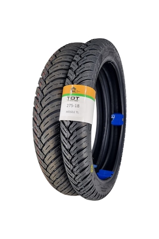 90/90-18 Ve 275-18 Tubeless - Dubleks Missile Lastik Takımı