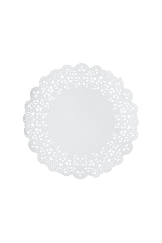 Vkemall 31.5cm Dairesel Gıda Grade Yağ Emici Bezeler, Pasta/pizza/atıştırmalık Servis Dekorasyonu, 150 Adet Paket Diğer