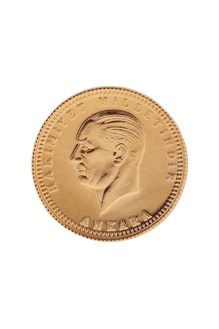 Sanal Kuyumculuk Ata Çeyrek Altın Yeni Tarihli 22 Ayar 916 Yaklaşık 1,80 Gram