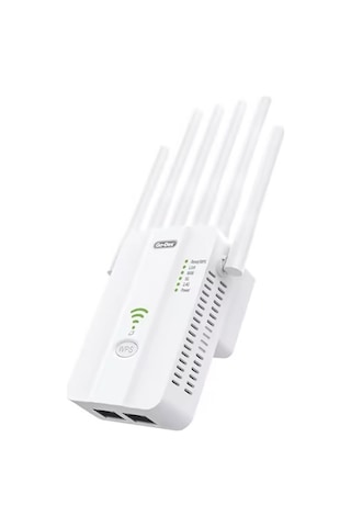 Go Des Gd-wps032 1200mbps 6 Antenli 5ghz Wifi Sinyal Güçlendirici Router Beyaz