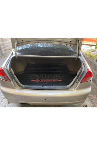 Honda Civic Sedan 2004-2005 3d Kauçuk Bagaj Havuzu Kokusuz Cıvıc