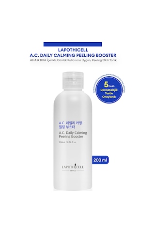 Aha İçerikli Peeling Etkili Tonik Lapothıcell A.c. Daily Calming Peeling Booster