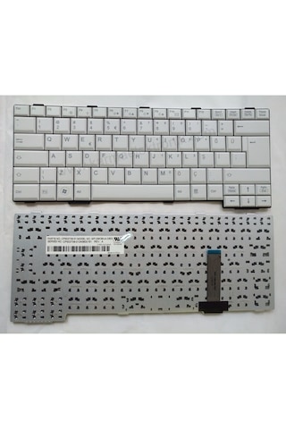 Fujitsu Uyumlu S782, S792, T901 Klavye Beyaz - Tr Numerik Değil - 550327104