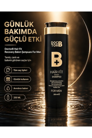 DoctorB Hair Fit Man Bakım Şampuan 250 ML