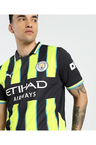 5tate Of Mınd Puma Manchester City Away Erkek Mavi Futbol Forma 77508602 Açık Bordo