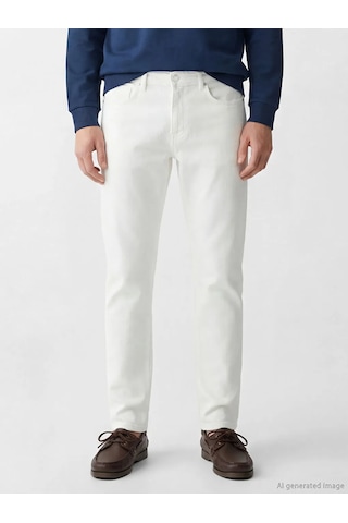Lc Waikiki Beyaz 779 Regular Fit Erkek Jean Pantolon