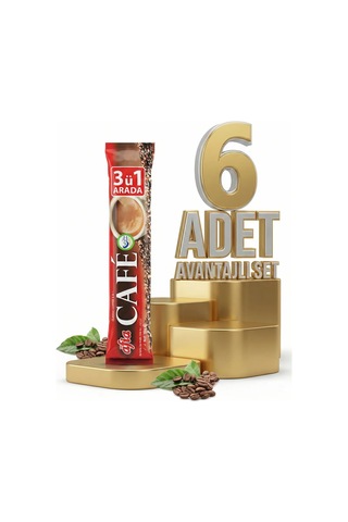 Afia 3ü 1 Arada Kahve Klasik 6x18 Gr Diğer