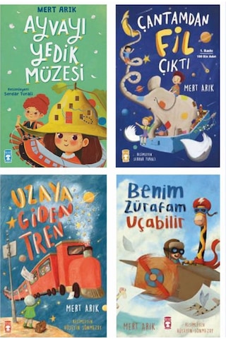 2. 3. 4. Sınıf Okuma Kitapları Ayvayı Yedik Müzesi - Çantamdan Fil Çıktı - Uzaya Giden Tren - Benim