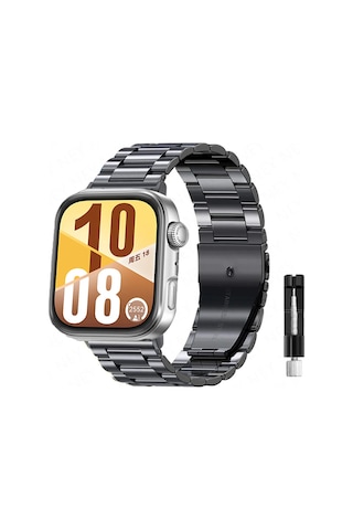 Huawei Watch Fit3 / Fit 4 / Fit 4 Pro Uyumlu Ayarlanabilir Paslanmaz Çelik Akıllı Saat Kordonu