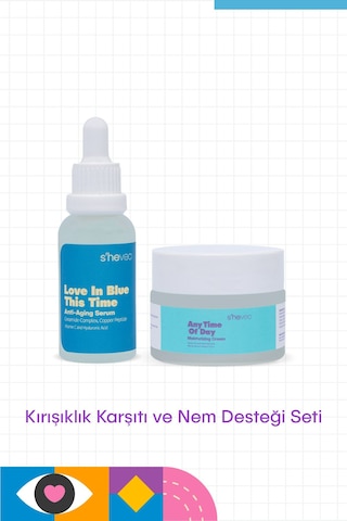 Kırışıklık Karşıtı Ve Nem Desteği Seti