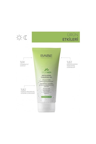 Babe Stop Akn Exfoliating Cleansing Gel 200ml - Peeling Etkili Temizleme Jeli