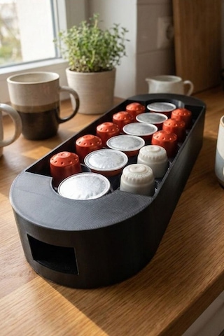 Nespresso Kapsül Kahve Organizeri Çok Renkli