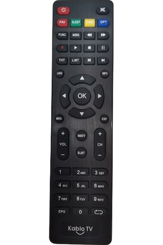 Teledünya Kablo TV Kumandası