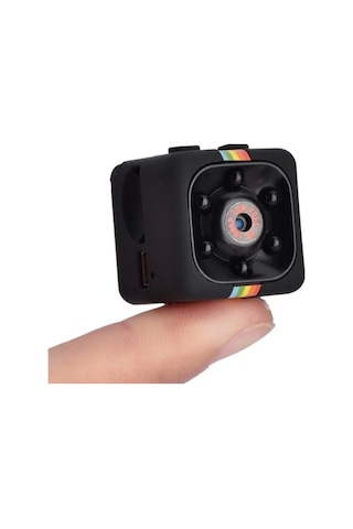 Mini Kamera Sq11 Ultra Küçük Ve Taşınabilir Mikro Kamera Full Hd Araç Kamerası Gece Görüşlü