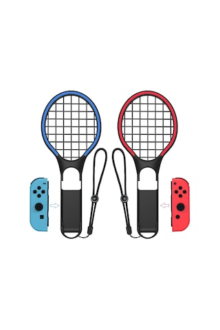 Nintendo Switch Tenis Raket Set Mario Tennis Için 2li Raket